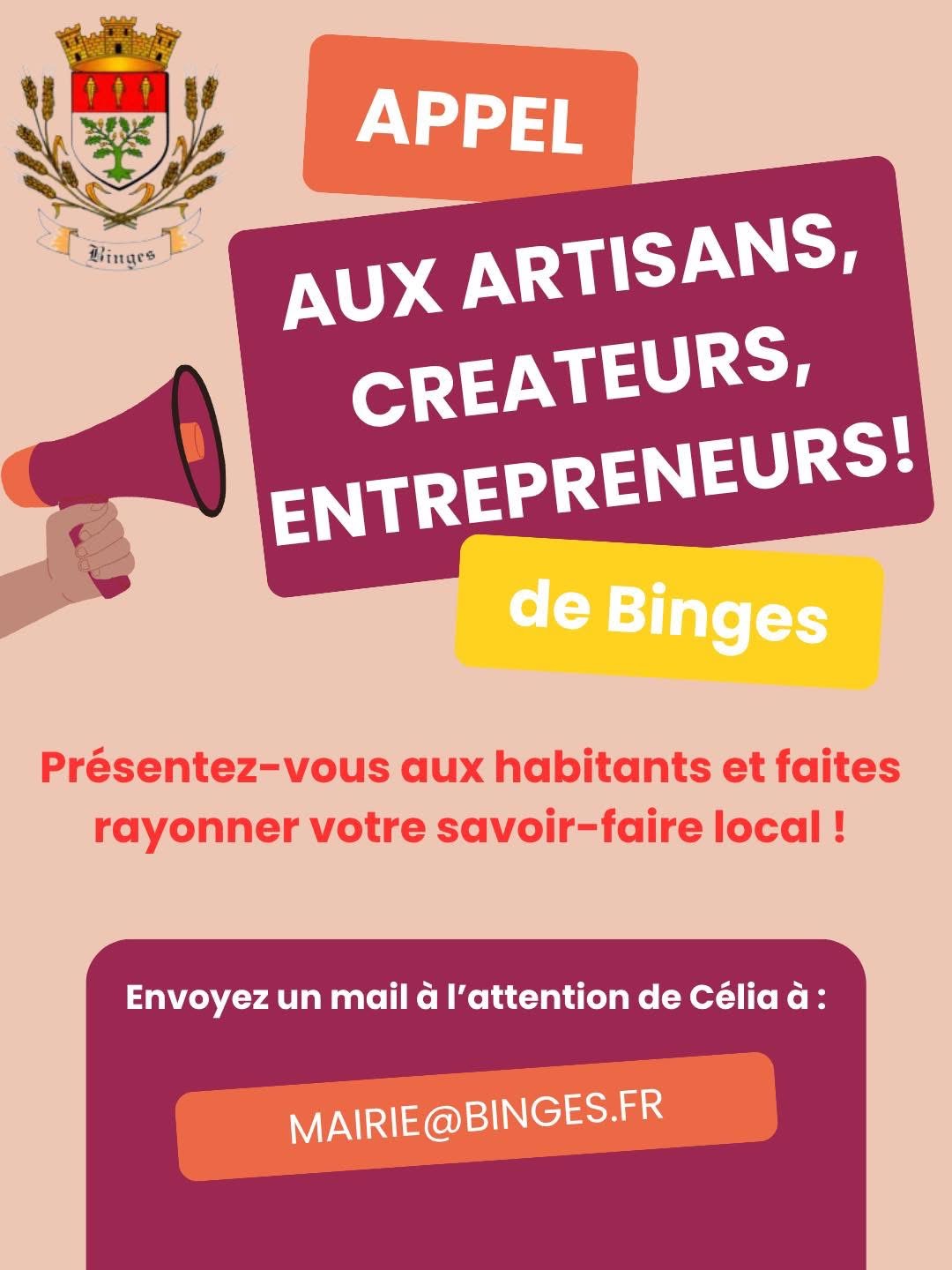 avis aux artisans ! 