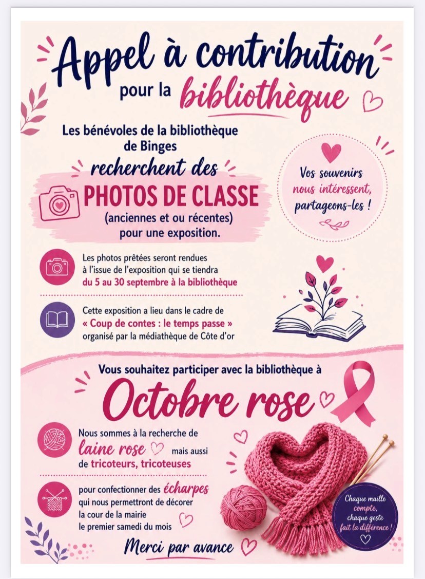 appel à contribution bibliothèque 
